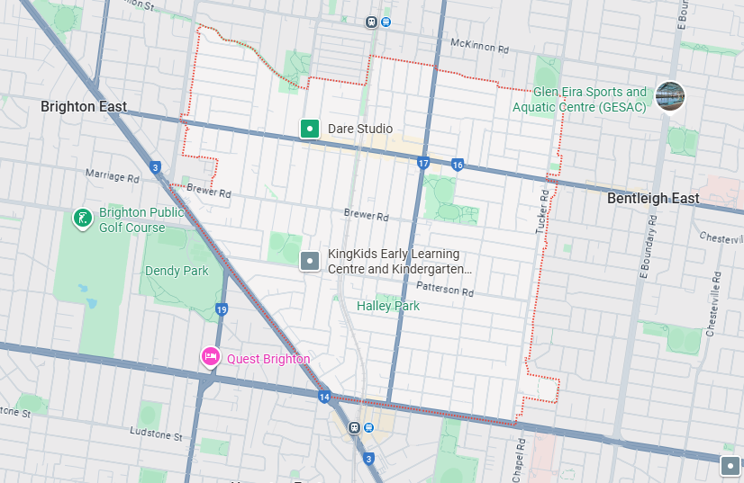 Bentleigh Map