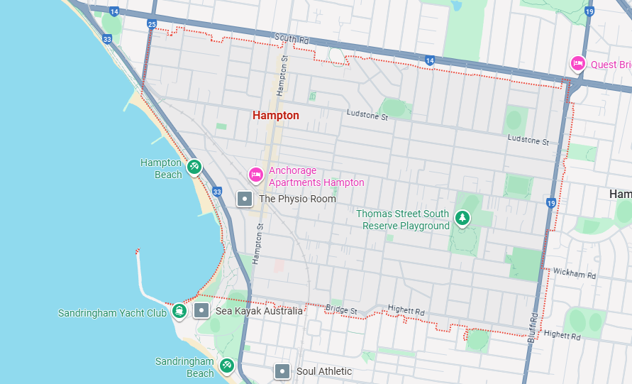 Hampton Map